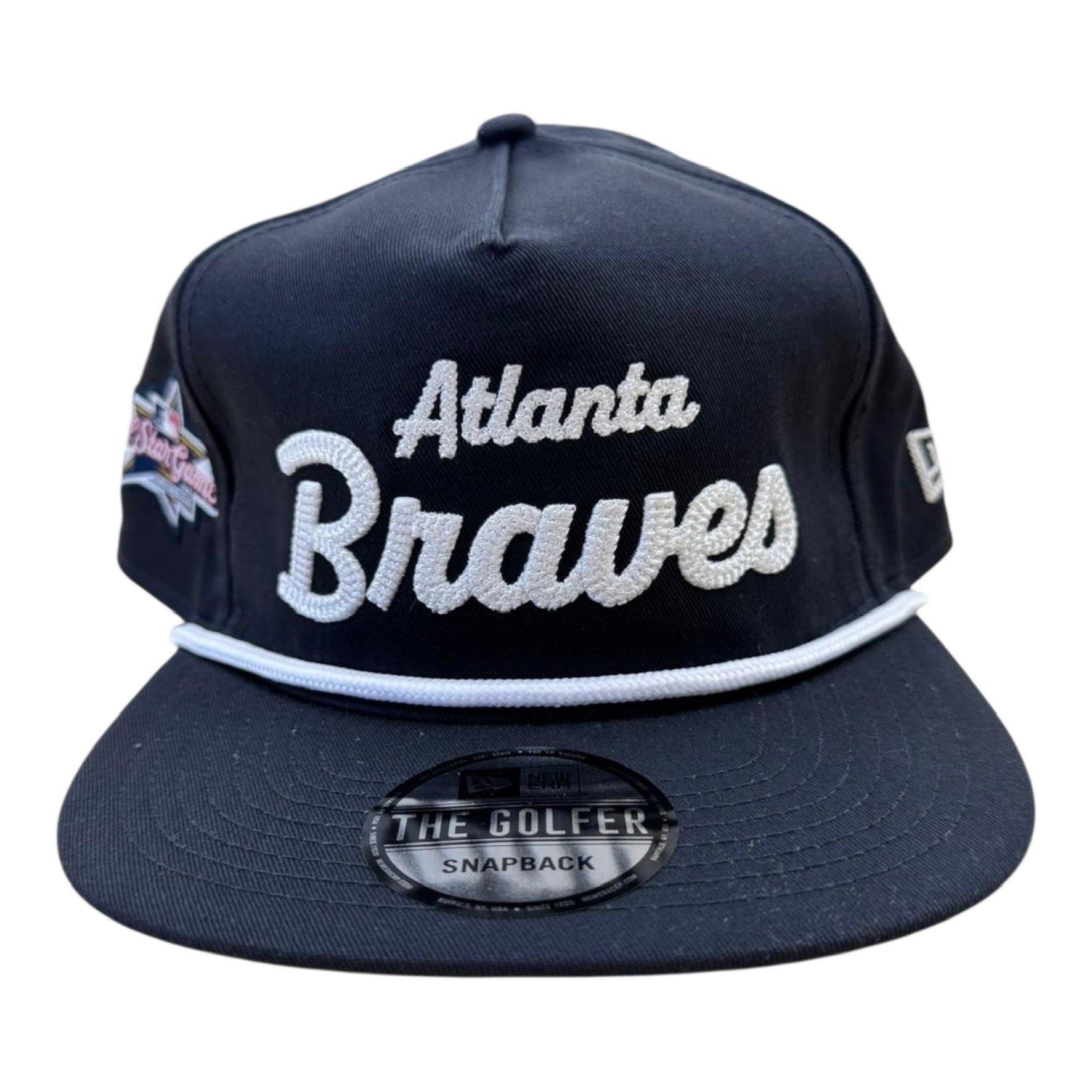 NEW ERA: Braves Golfer Wordmark SnapBack 60673885